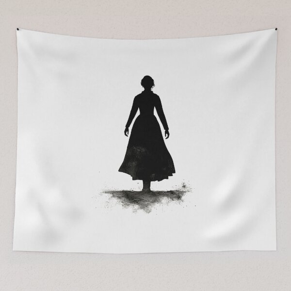 Item preview, The Conjuring Silhouette Minimal designed and sold by Retro Travel Design.