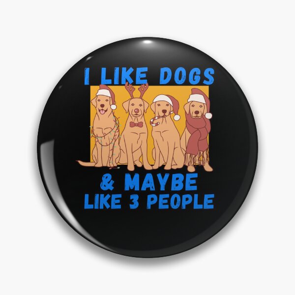Item preview, i like dogs and maybe three people designed and sold by Thespacerocket.
