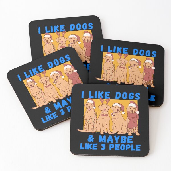 Item preview, i like dogs and maybe three people designed and sold by Thespacerocket.