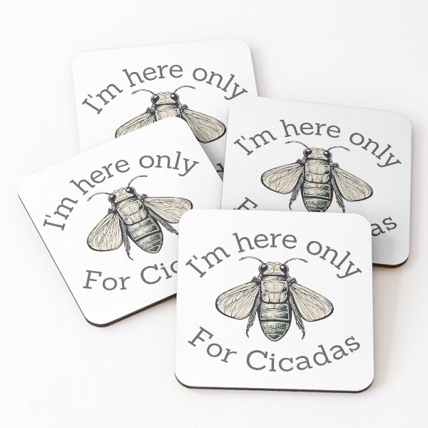 Item preview, I'm here only for cicadas Illinois 2024 designed and sold by CyberArtistOne.