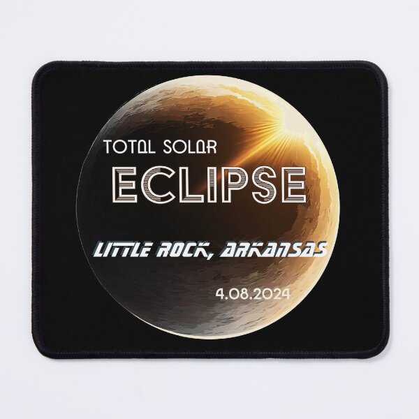 Item preview, Total Solar Eclipse April 8 2024 Totality Event in Little Rock, Arkansas designed and sold by Rabbitti.