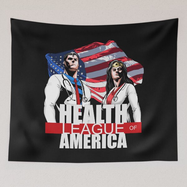 Item preview, American Doctor : Health League of America designed and sold by PURPLERAIN99.