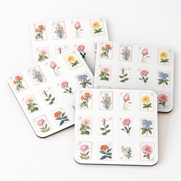Item preview, Botanical Stamps Pack 1 designed and sold by Cre8tivEndeav4s.