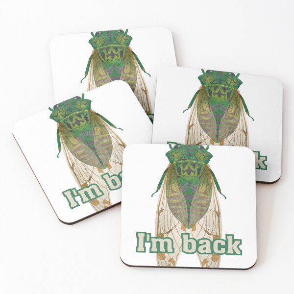 Item preview, I'm back Cicadas Illinois 2024 designed and sold by CyberArtistOne.