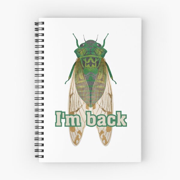 Item preview, I'm back Cicadas Illinois 2024 designed and sold by CyberArtistOne.