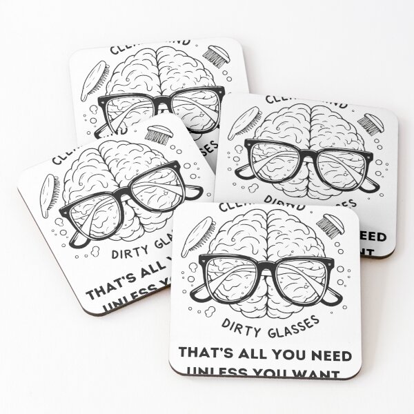 Item preview, Clean Mind Dirty Glasses, That's All You Need designed and sold by sahbender.