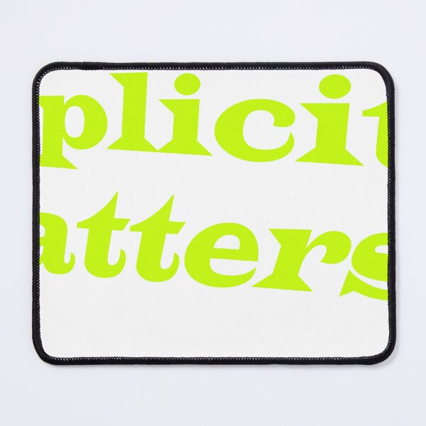 Item preview, Simplicity Matters Bold Lime Green designed and sold by KriticalDesigns.