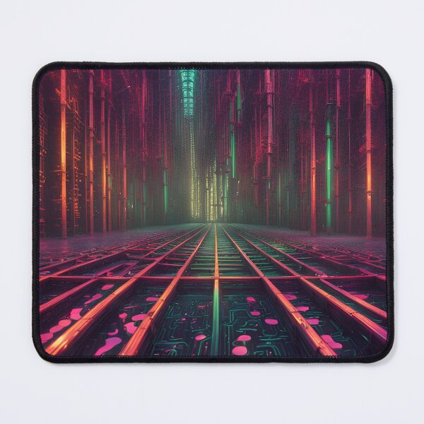 Item preview, Trippy vibrant patterns of the Matrix designed and sold by sahannonis.