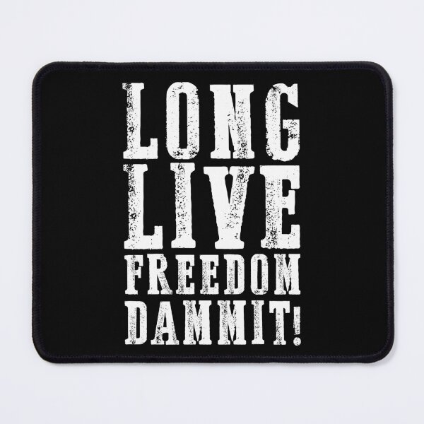 Item preview, LONG LIVE FREEDOM DAMMIT! (WHITE) designed and sold by muskitt.