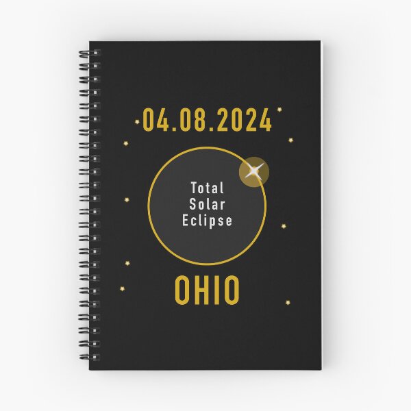 Item preview, Total Solar Eclipse 2024 Ohio designed and sold by ZapTeesDesign.