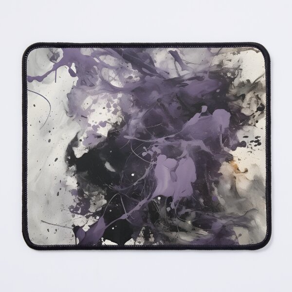 Item preview, Whispers of Silver and Purple designed and sold by GodoAbstractArt.