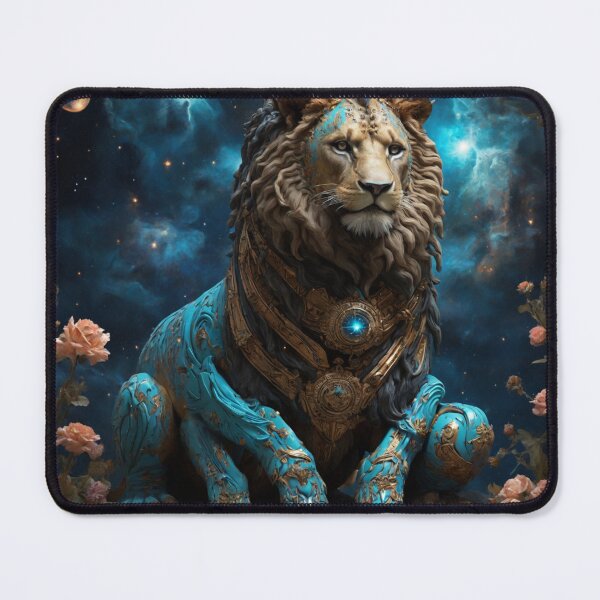 Item preview, Imaginary Teal Celestial Lion designed and sold by LunarNebula.