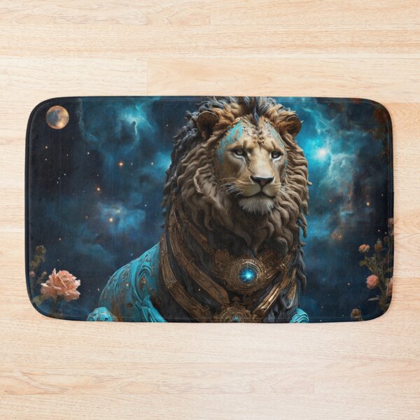 Item preview, Imaginary Teal Celestial Lion designed and sold by LunarNebula.