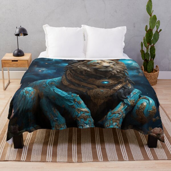 Item preview, Imaginary Teal Celestial Lion designed and sold by LunarNebula.