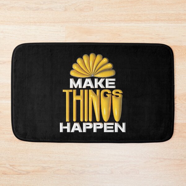 Item preview, Make Things Happen positive wordmark designed and sold by Tessis-Shop.