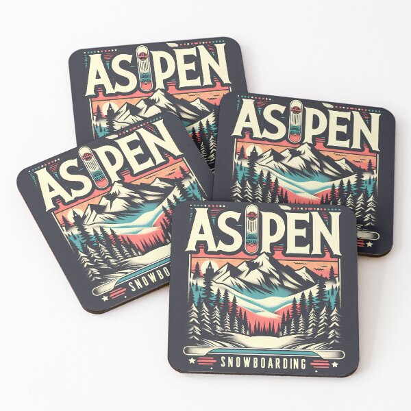 Item preview, Aspen Ski & Snowboard  designed and sold by OzzFrequency.