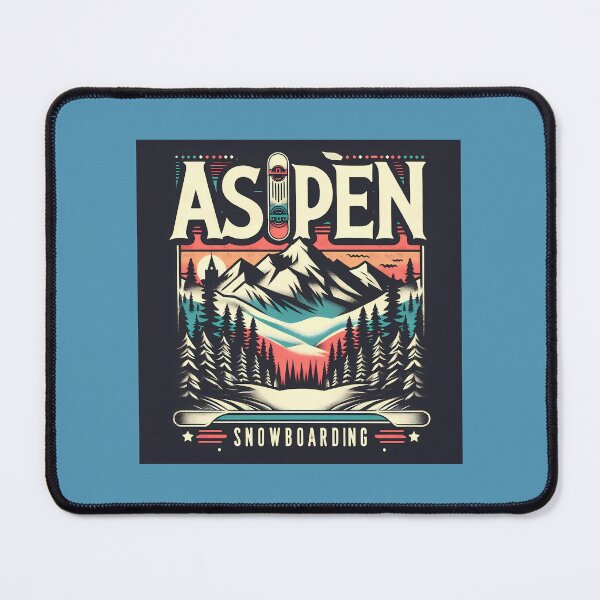 Item preview, Aspen Ski & Snowboard  designed and sold by OzzFrequency.