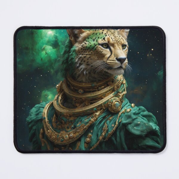 Item preview, Imaginary Green Celestial Cheetah designed and sold by LunarNebula.