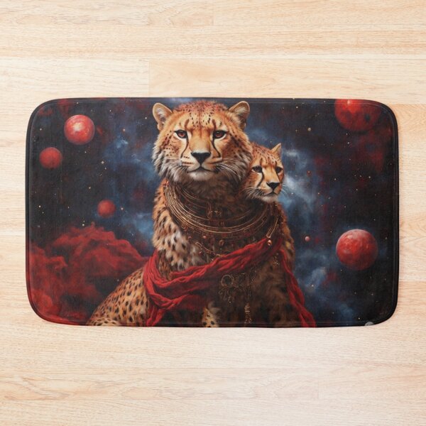 Item preview, Imaginary Red Celestial Cheetah designed and sold by LunarNebula.