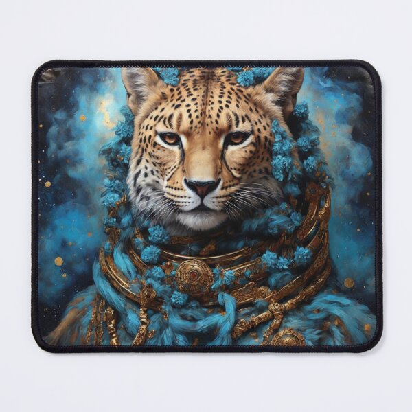 Item preview, Imaginary Teal Celestial Cheetah designed and sold by LunarNebula.