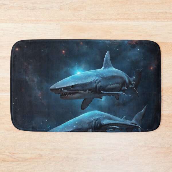 Item preview, Imaginary Teal Celestial Shark designed and sold by LunarNebula.