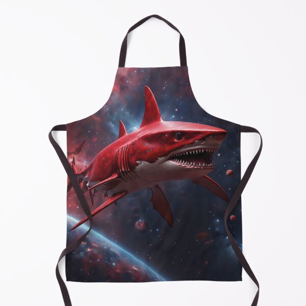 Item preview, Imaginary Red Celestial Shark designed and sold by LunarNebula.