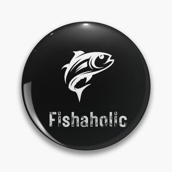 Item preview, Fishaholic Fish Lovers Fisherman Fisherwoman designed and sold by Reelyfishing.