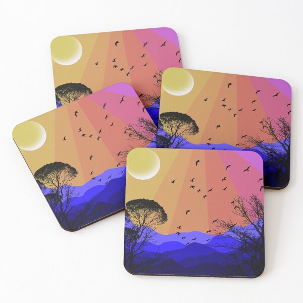 Item preview, Sunrise Mountains designed and sold by LuxxBunny.