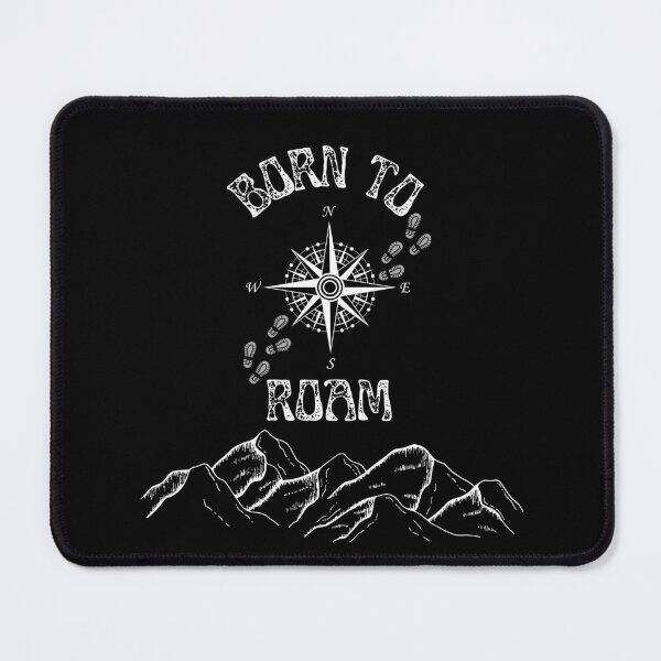 Item preview, Born To Roam - Travel Inspired Mountain Roaming designed and sold by Compass-Design.