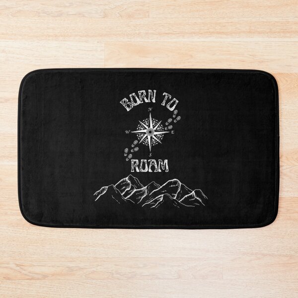 Item preview, Born To Roam - Travel Inspired Mountain Roaming designed and sold by Compass-Design.