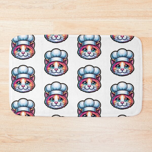 Item preview, Cute Cat Wearing a Chef Hat designed and sold by DreamStore66.