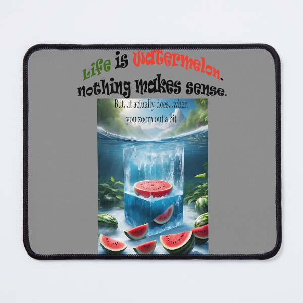 Item preview, Life is watermelon AI generated image designed and sold by Khala.