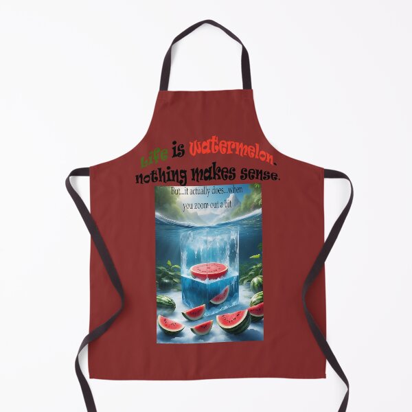 Item preview, Life is watermelon AI generated image designed and sold by Khala.