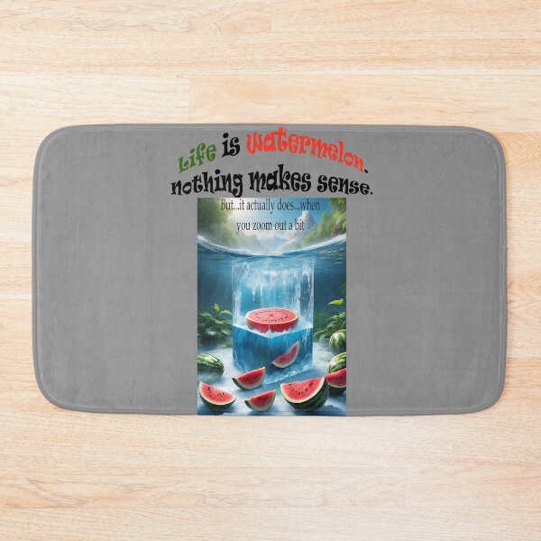 Item preview, Life is watermelon AI generated image designed and sold by Khala.