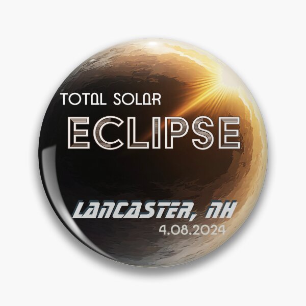 Item preview, Total Solar Eclipse April 8 2024 Totality Event in Lancaster, New Hampshire designed and sold by Rabbitti.