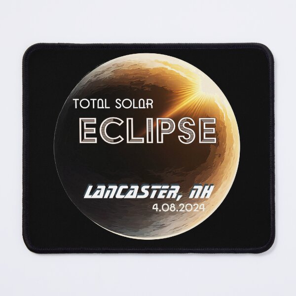 Item preview, Total Solar Eclipse April 8 2024 Totality Event in Lancaster, New Hampshire designed and sold by Rabbitti.