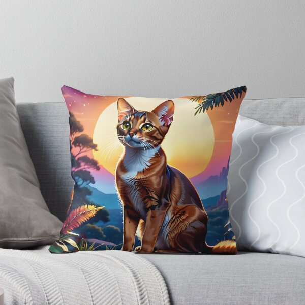 Item preview, Cute Abyssinian Kitty Cat designed and sold by TheArtOfPat.