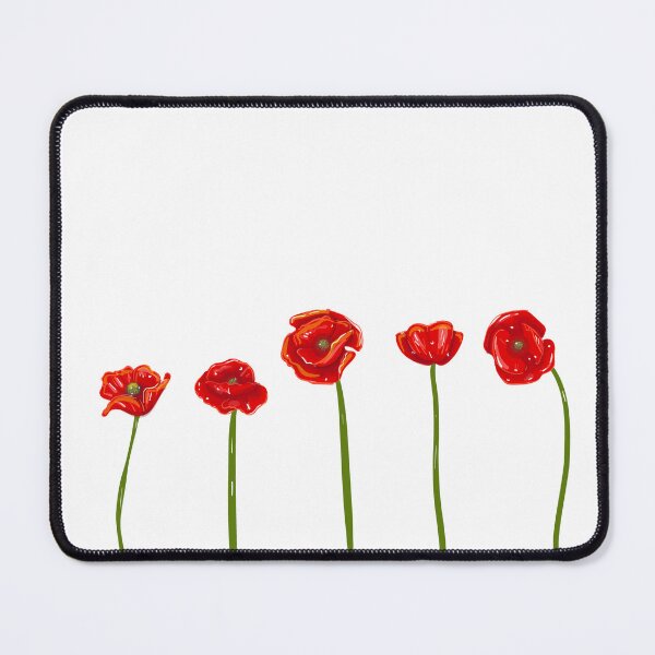 Item preview, red Anemone flowers designed and sold by asome.