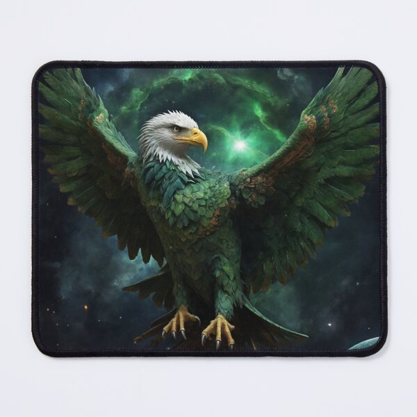 Item preview, Imaginary Green Celestial Eagle designed and sold by LunarNebula.