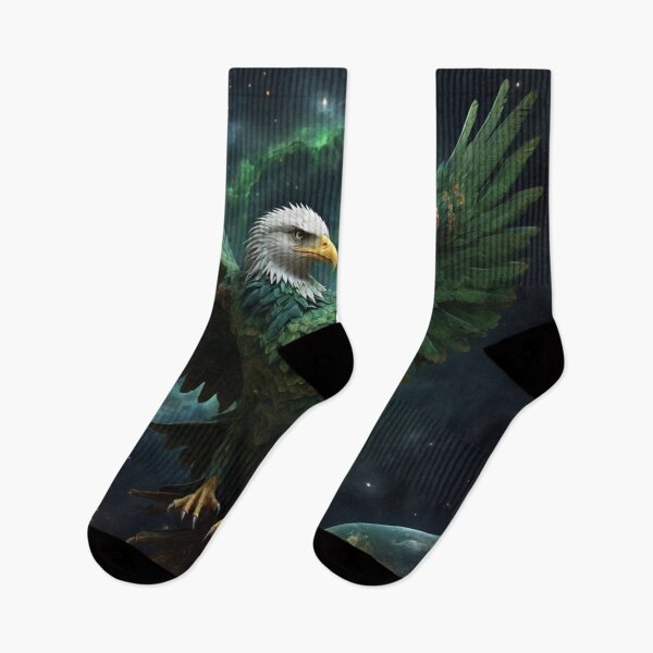 Item preview, Imaginary Green Celestial Eagle designed and sold by LunarNebula.