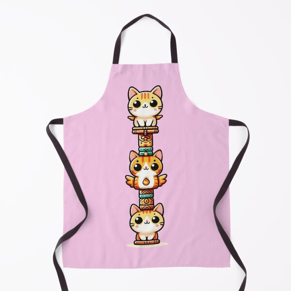 Item preview, Kawaii Cat Totem pole designed and sold by PickledjoArt.