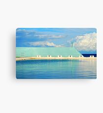 Newcastle Baths NSW Canvas Print