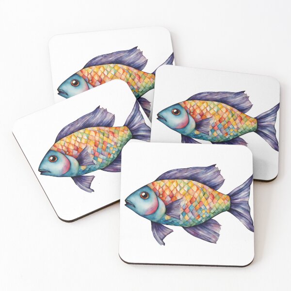 Item preview, Watercolor Fish designed and sold by Fashon1.