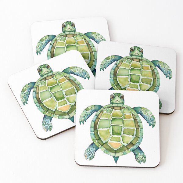 Item preview, Watercolor Turtle designed and sold by Fashon1.