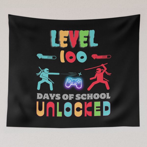 Item preview, Level 100 Days Of School designed and sold by JaaCreativeShop.