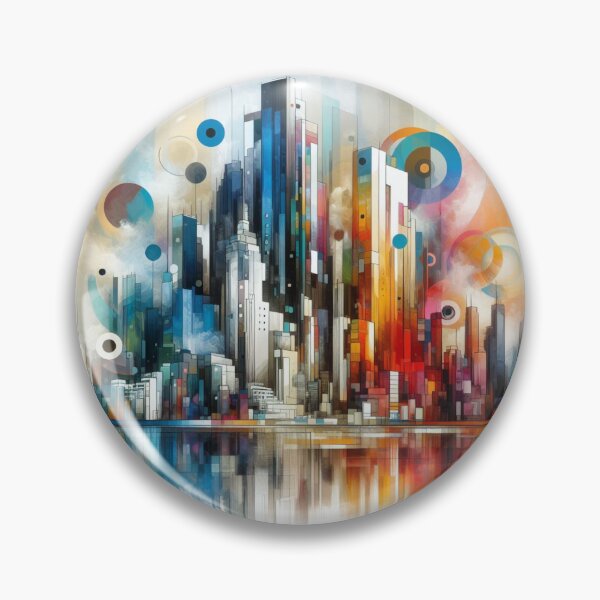 Item preview, Rainbow City Skyline designed and sold by The Drewbs at Skipton Studioz.