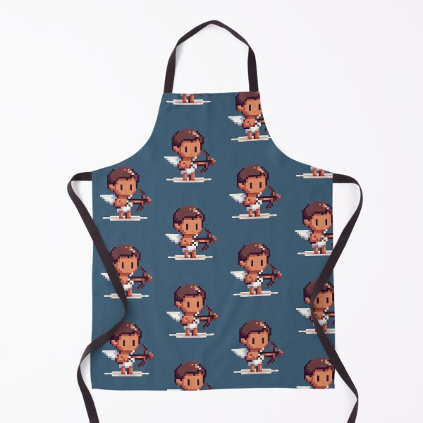 Item preview, Minecraft-Inspired 8-Bit Cupid: Gamer Love Design Brown Skin designed and sold by Kristalin Glass.
