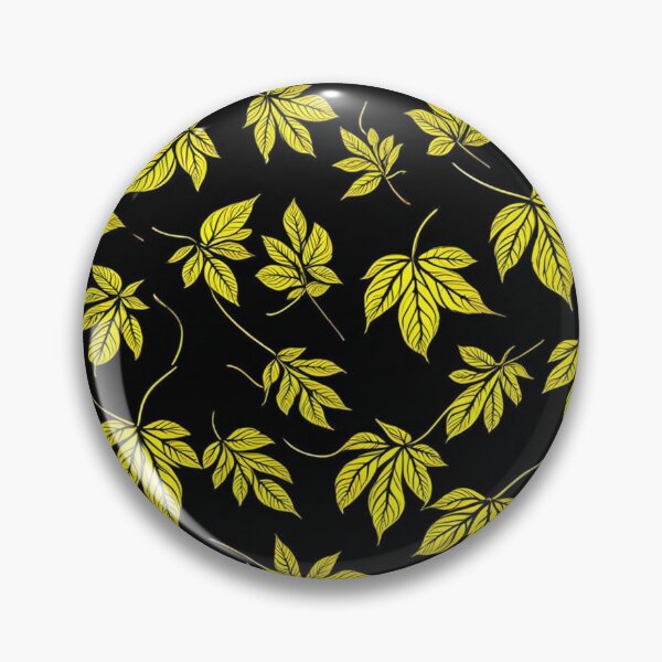 Item preview, Neon Yellow Leaf Pattern designed and sold by Simplybe1.