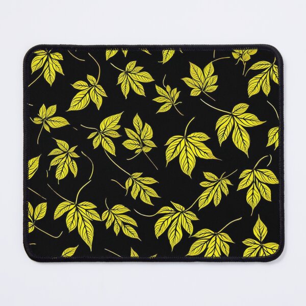 Item preview, Neon Yellow Leaf Pattern designed and sold by Simplybe1.