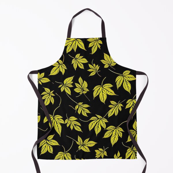 Item preview, Neon Yellow Leaf Pattern designed and sold by Simplybe1.